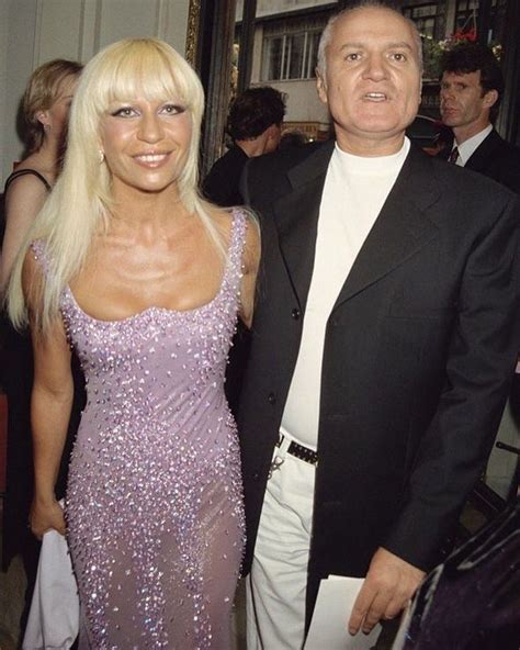 pictures of gianni and donatella versace|where is donatella versace now.